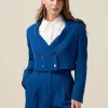 Blazer cropped doppiopetto