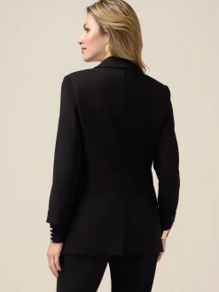 Blazer effetto doppiopetto