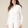 Blazer in felpa soft touch