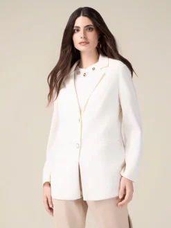 Blazer in felpa soft touch