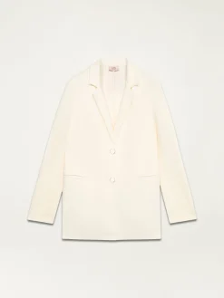 Blazer in felpa soft touch