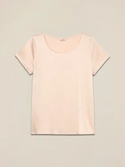 Blusa in raso misto viscosa