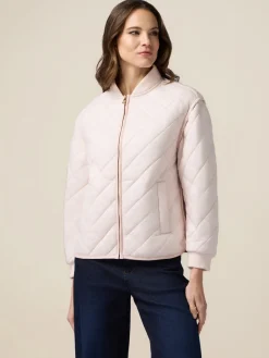 Bomber lightweight trapuntato