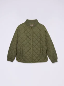 Bomber lightweight trapuntato