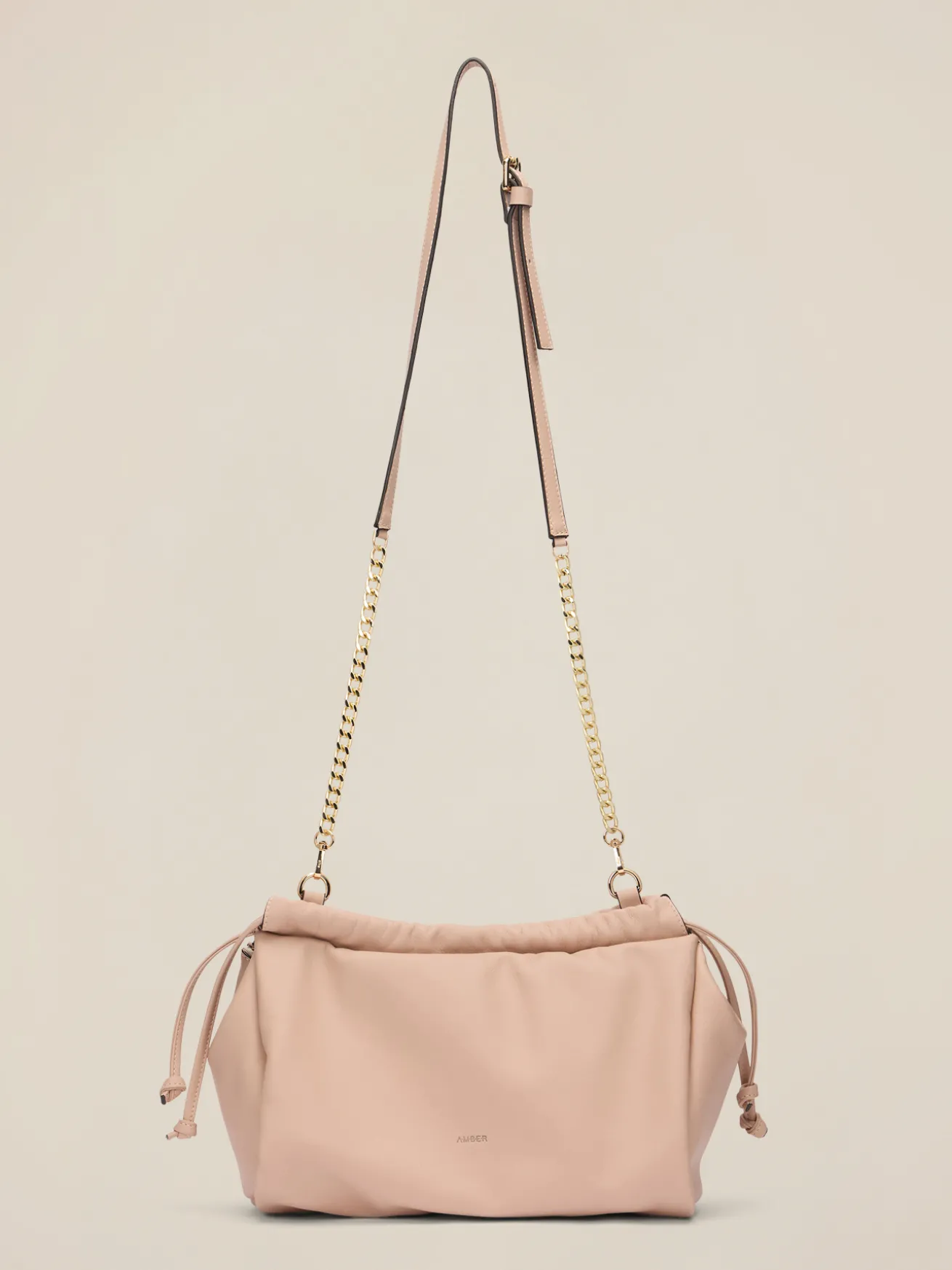 Borsa a tracolla in vera pelle