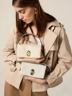 Borsa crossbody in vera pelle