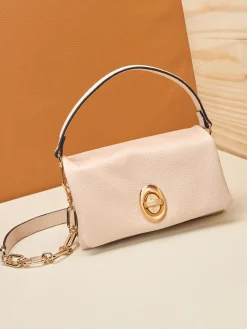 Borsa crossbody in vera pelle