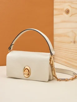 Borsa crossbody in vera pelle