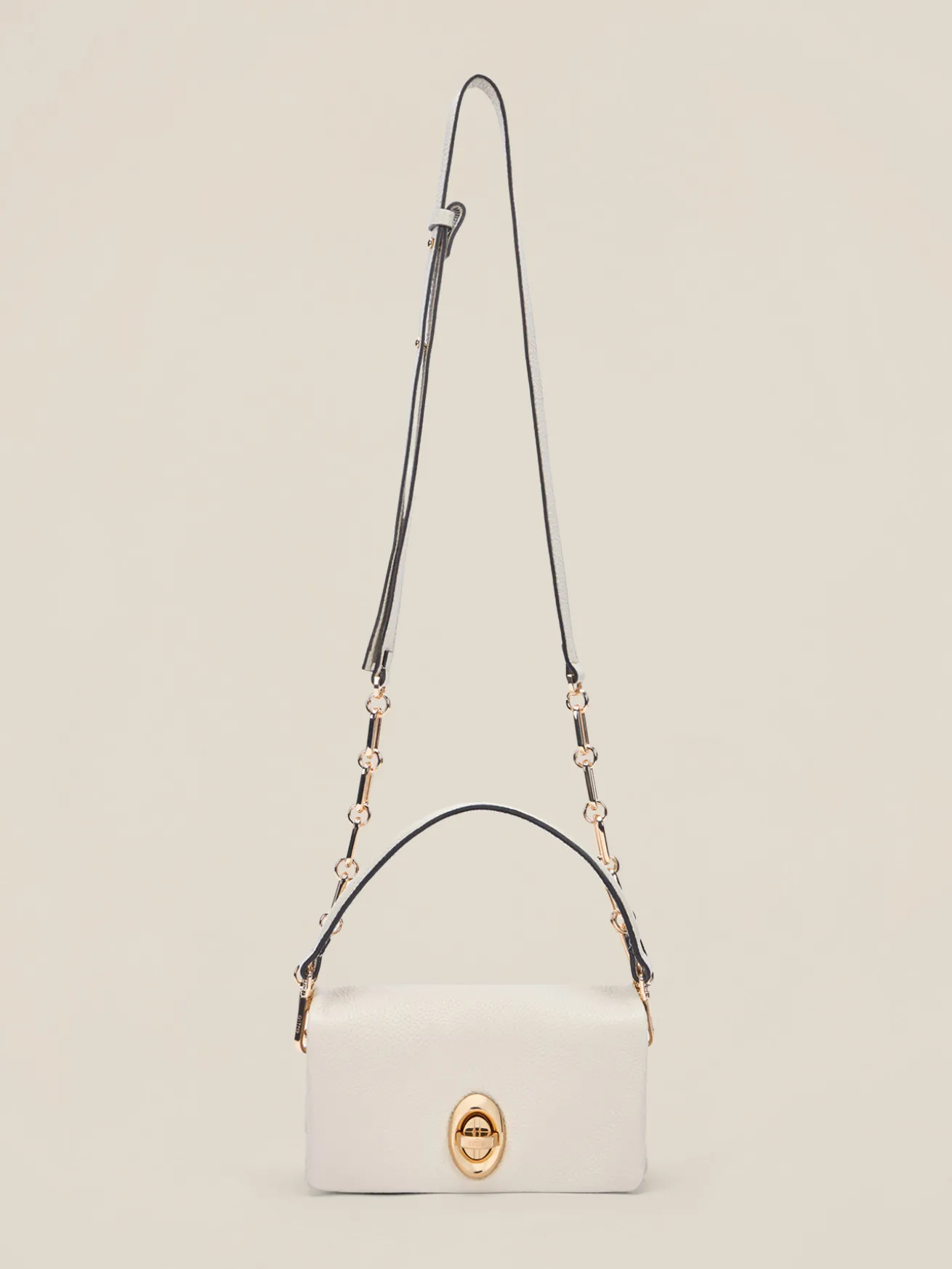 Borsa crossbody in vera pelle