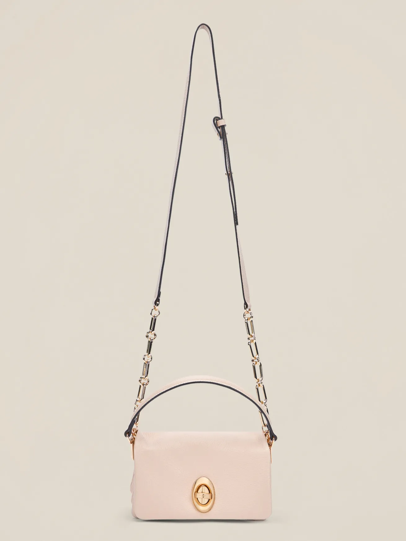 Borsa crossbody in vera pelle