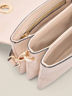 Borsa crossbody in vera pelle