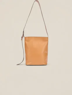 Borsa hobo vera pelle con pochette