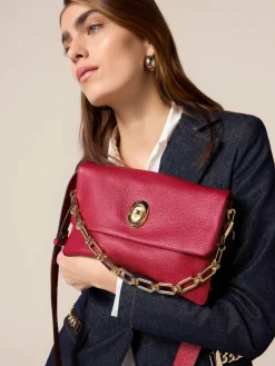 Borsa messenger in vera pelle