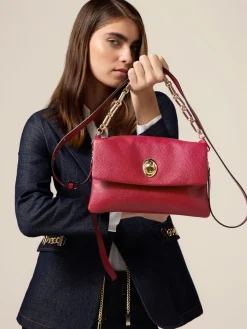Borsa messenger in vera pelle