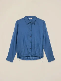 Camicia con coulisse al fondo
