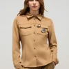 Camicia con spille