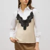 Camicia con top sovrapposto