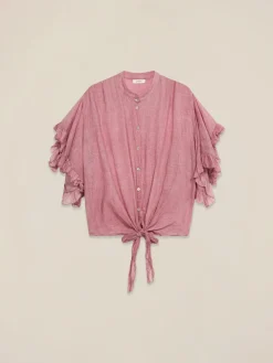 Camicia over da annodare