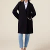 Cappotto in tessuto scuba