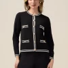 Cardigan ad effetto giacca