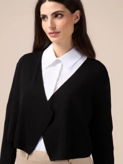 Cardigan corto lurex