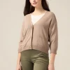 Cardigan lurex misto viscosa