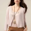 Collana lunga con ciondolo
