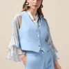 Gilet in tessuto tecnico