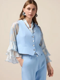Gilet in tessuto tecnico