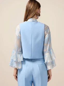 Gilet in tessuto tecnico