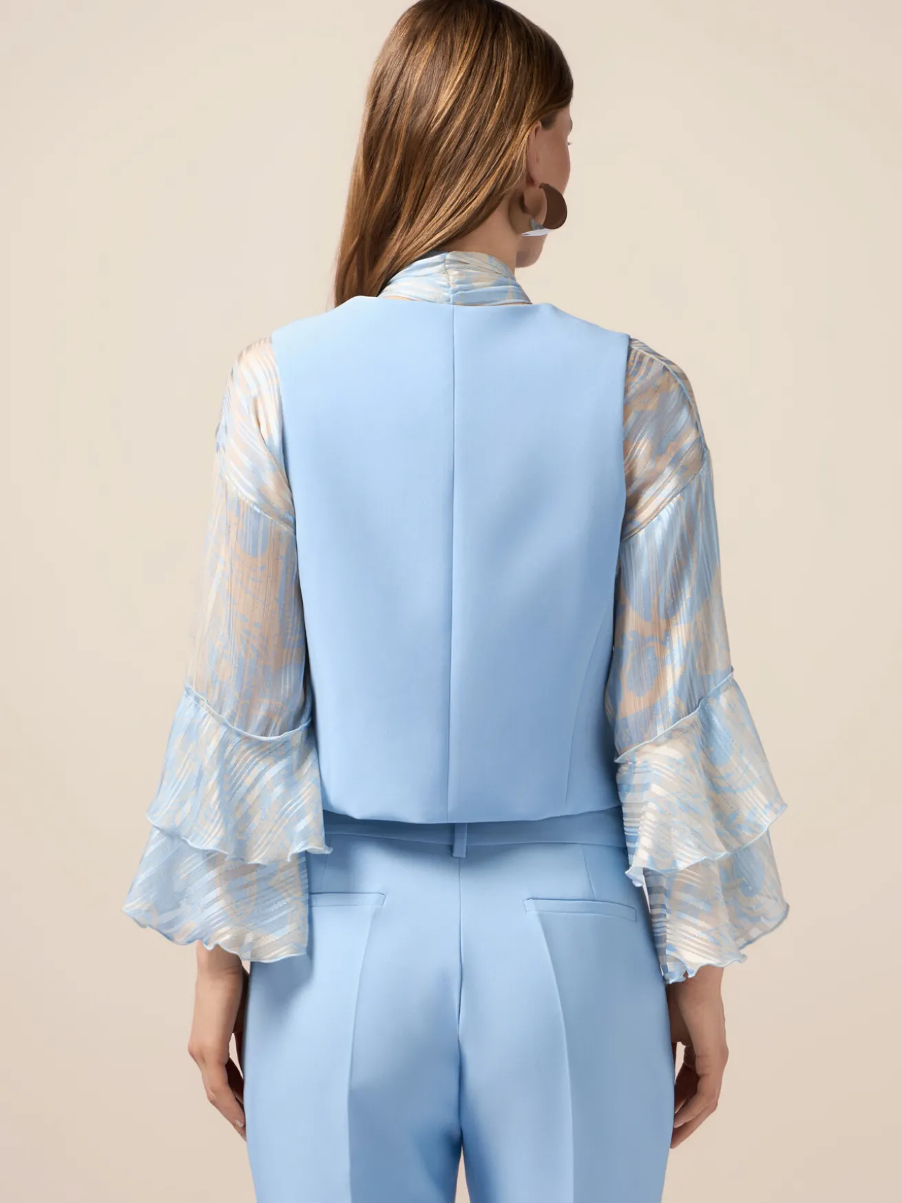 Gilet in tessuto tecnico