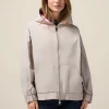 Giubbotto in nylon con cappuccio