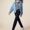 Jeans chino in denim rinse