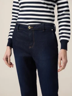 Jeans chino in denim rinse
