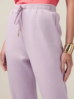 Joggers in jersey soft touch