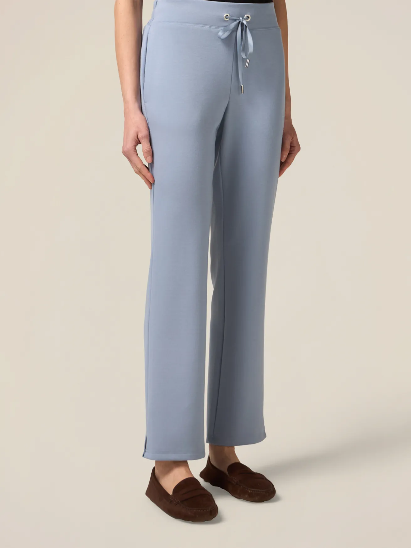 Joggers soft touch con coulisse