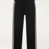Joggers soft touch con profili a contrasto