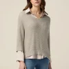 Maglia lurex misto viscosa