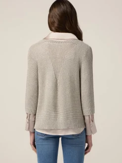 Maglia lurex misto viscosa