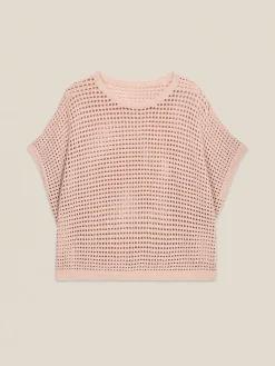 Maglia lurex traforata