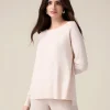 Maglia misto viscosa con applicazioni
