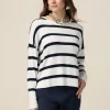 Maglia over a righe