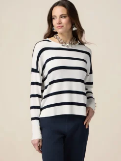 Maglia over a righe