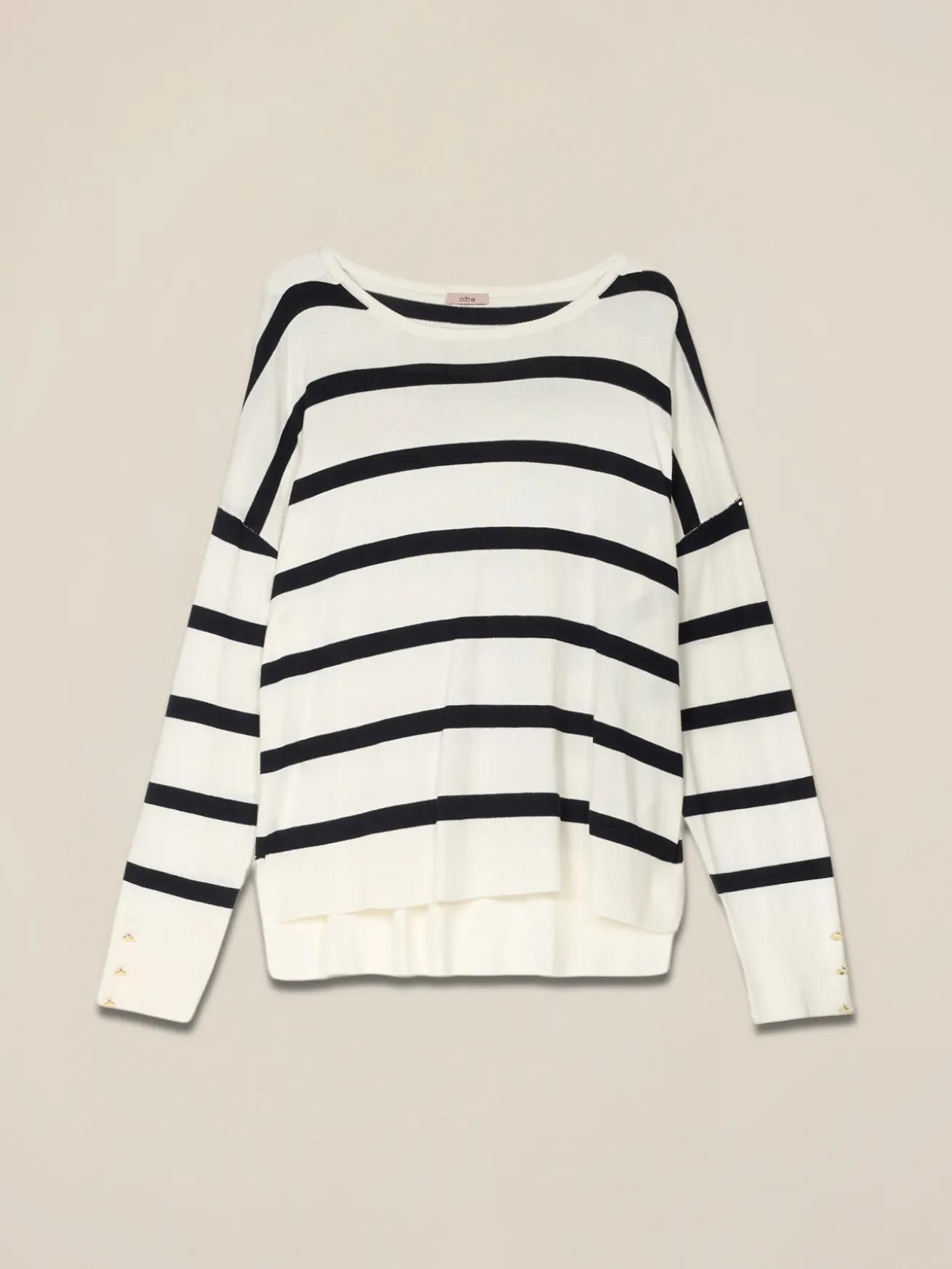 Maglia over a righe