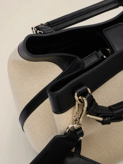 Maxi bauletto in canvas