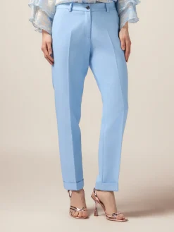 Pantaloni a sigaretta in tessuto tecnico