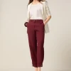 Pantaloni baggy in lino/viscosa