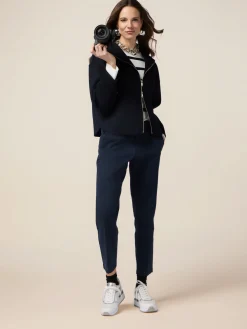Pantaloni chino misto tencel