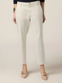 Pantaloni chino misto tencel