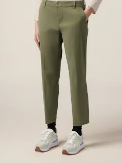Pantaloni chino misto tencel
